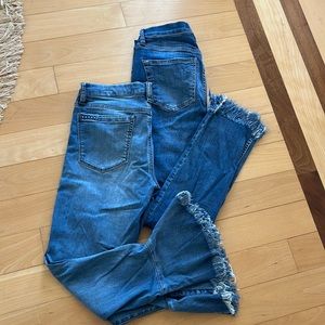 BUNDLE free people and blanknyc jeans